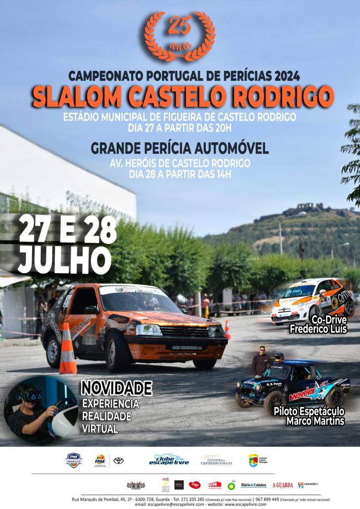 Cartaz 2024 Slalom Castelo Rodrigo V2