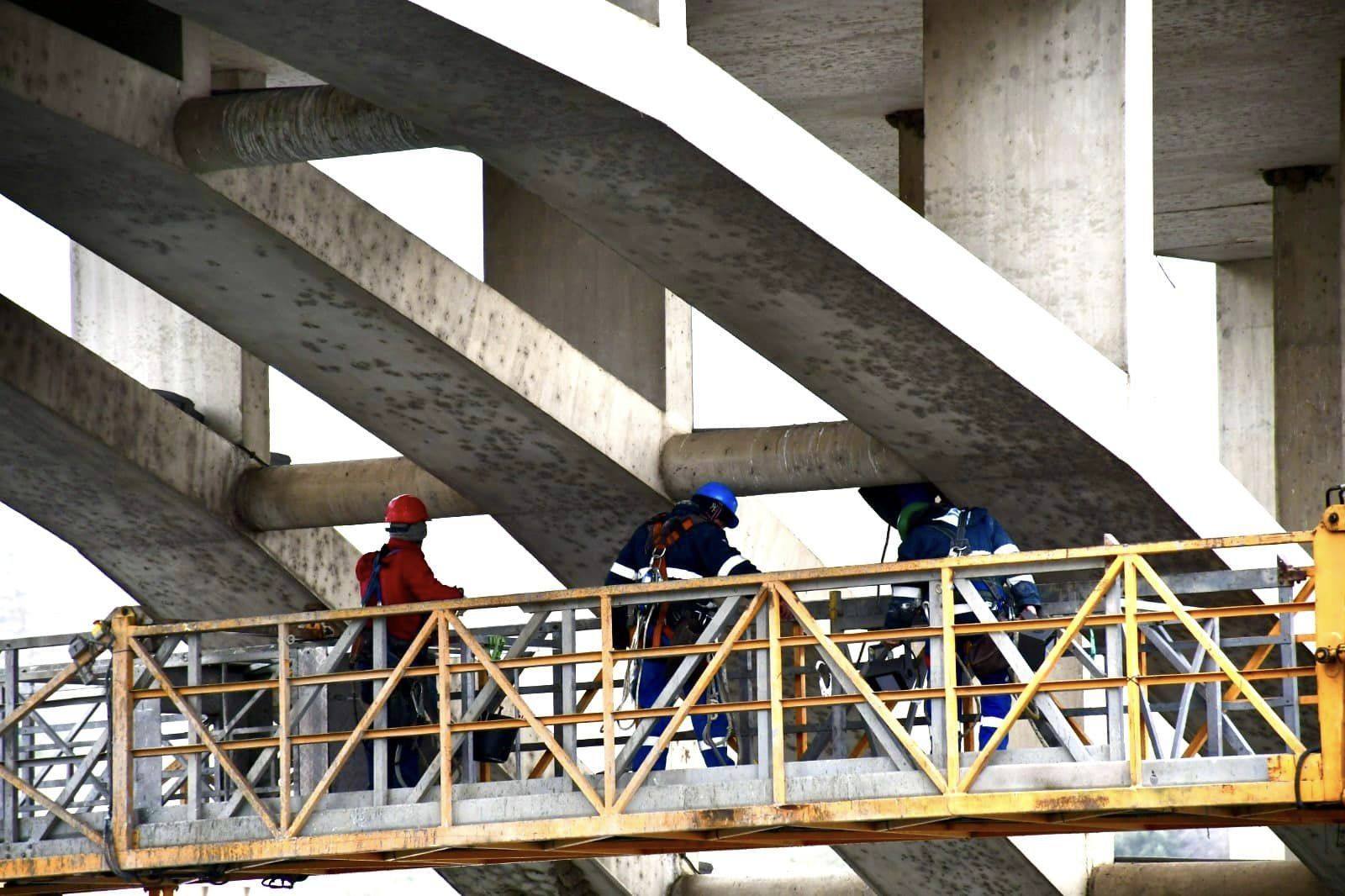 Substituição da iluminação cénica para tecnologia LED na Ponte Sarmento