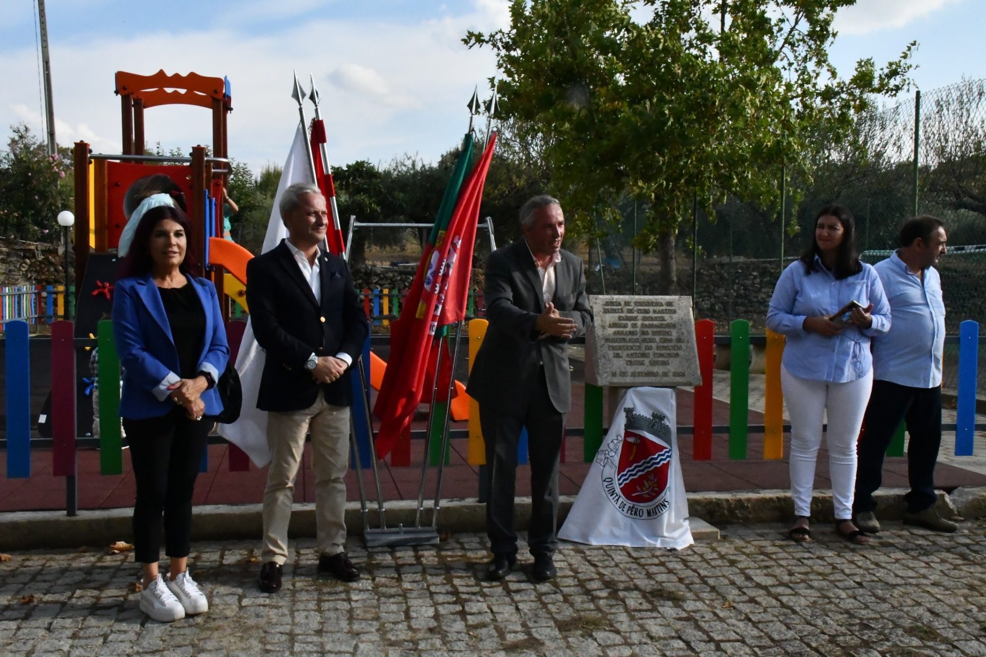 Inauguração Das Obras De Requalificação Do Parque Infantil E Bio Saudável De Quintã De Pêro Martins (2)